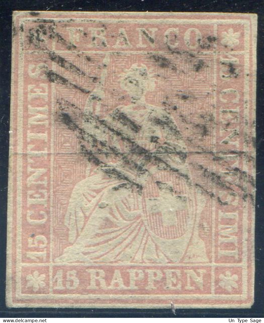 Suisse, N°28 Oblitéré - (F015) - Used Stamps