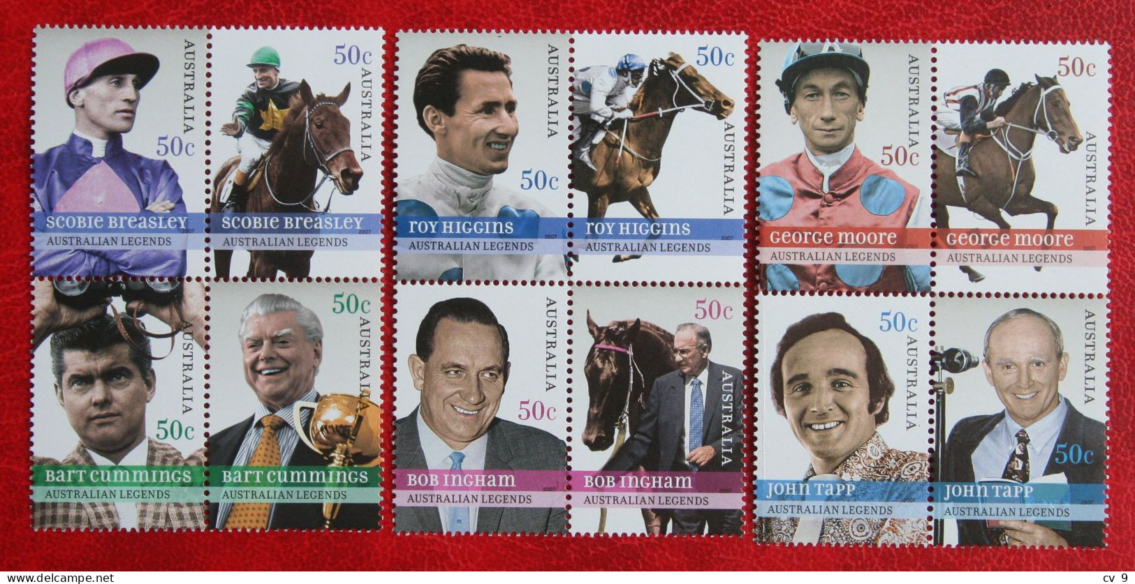 Equestrian Australian Horse Racing Pferd 2007 Mi 2755-2766 Yv - POSTFRIS MNH ** Australia Australien Australie - Mint Stamps