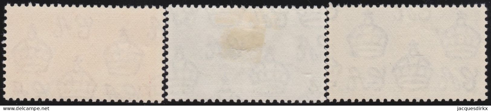 Hong Kong   .  SG  .   137/139  (2 Scans)      .    *   .      Mint-hinged - Neufs