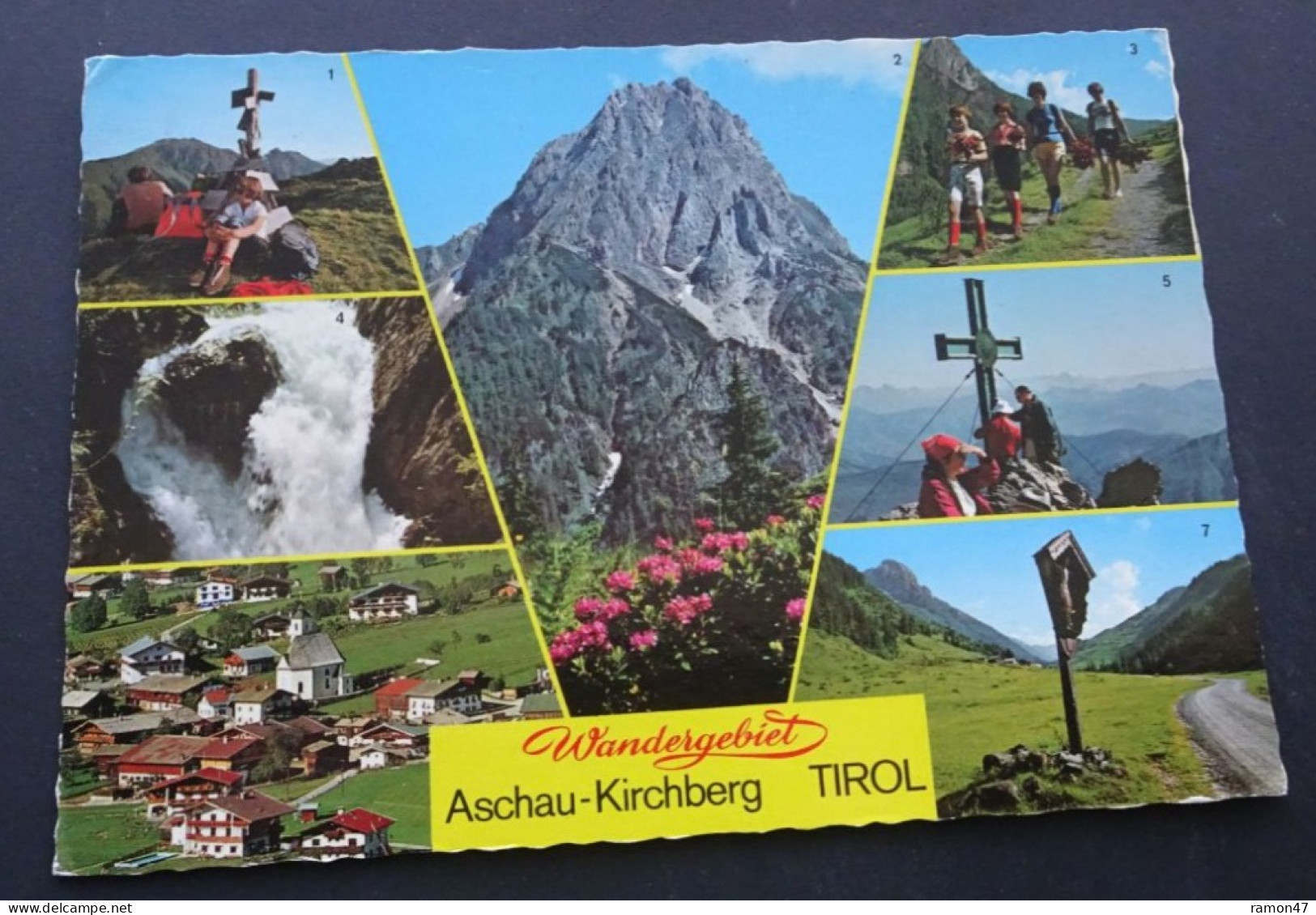 Aschau-Kirchberg, Wandergebiet - "Rettenstein-Verlag" Max Erler, Kirchberg - # 201 - Kirchberg