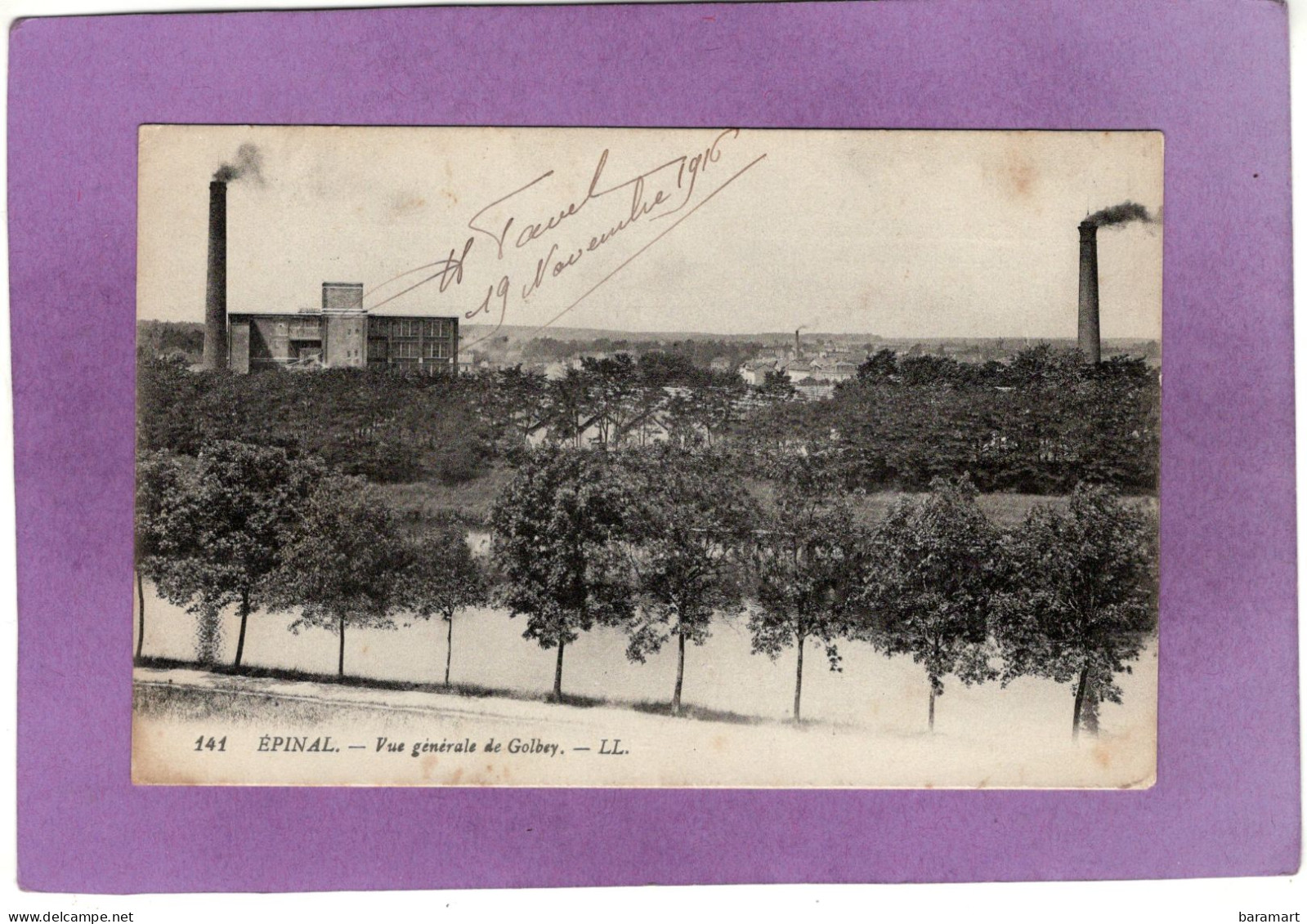 88   EPINAL Vue Générale De GOLBEY  Usine - Golbey