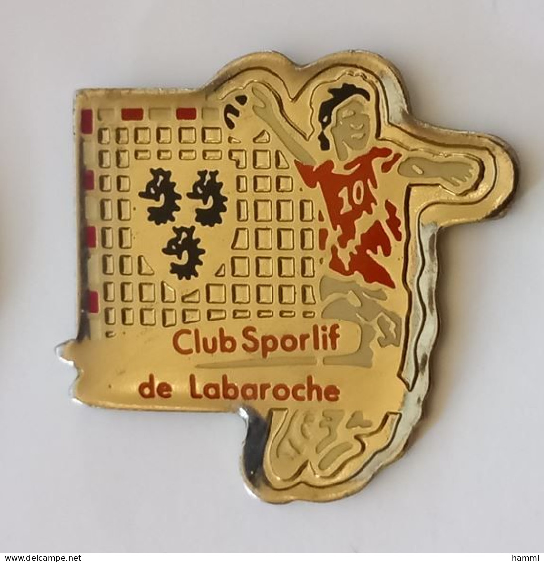 YY210 Pin's Handball Club Sportif De Labaroche Alsace Achat Immédiat - Handball