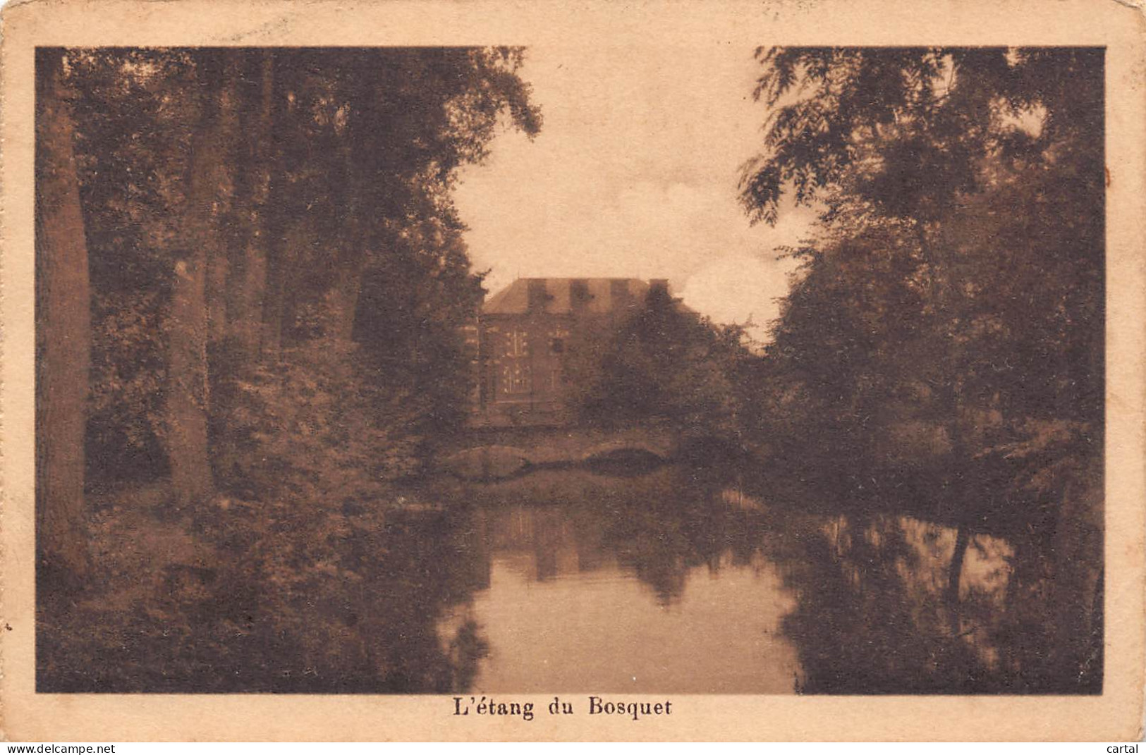 VELLEREILLE-les-BRAYEUX - ESTINNES - Séminaire De Bonne-espérance - L'étang Du Bosquet - Estinnes