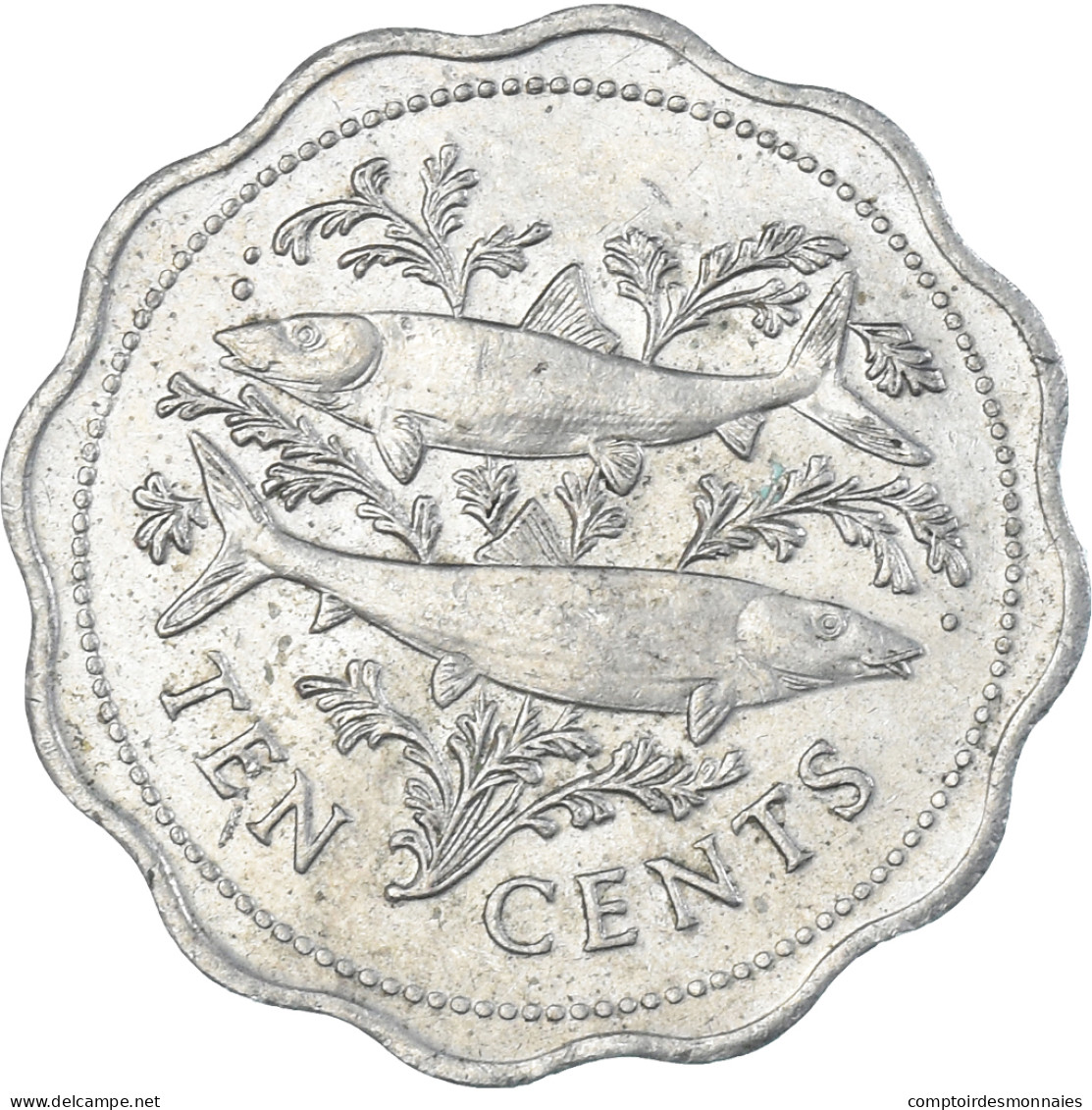 Monnaie, Bahamas, 10 Cents, 1975 - Bahamas