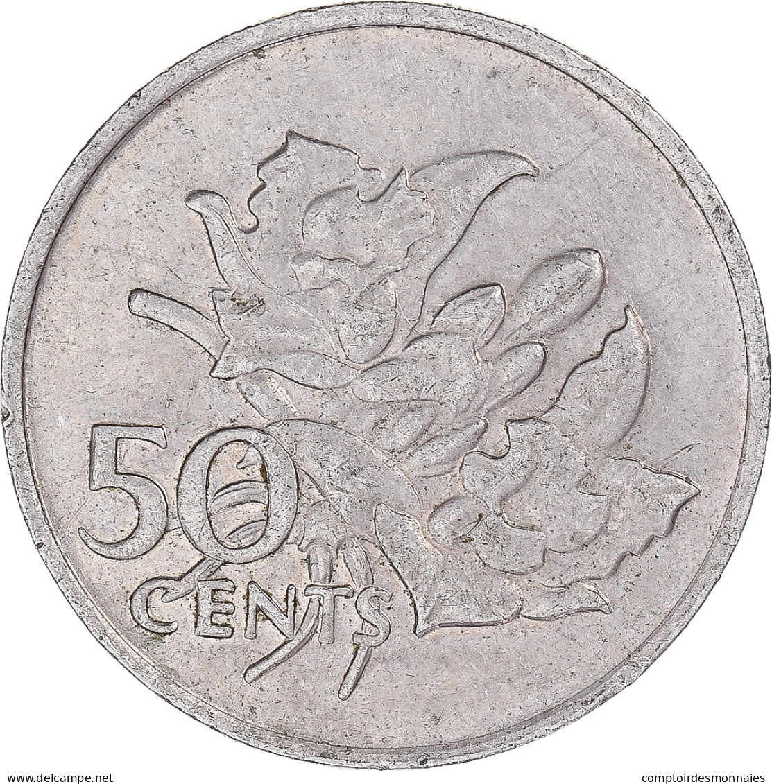 Monnaie, Seychelles, 50 Cents, 1977 - Seychelles