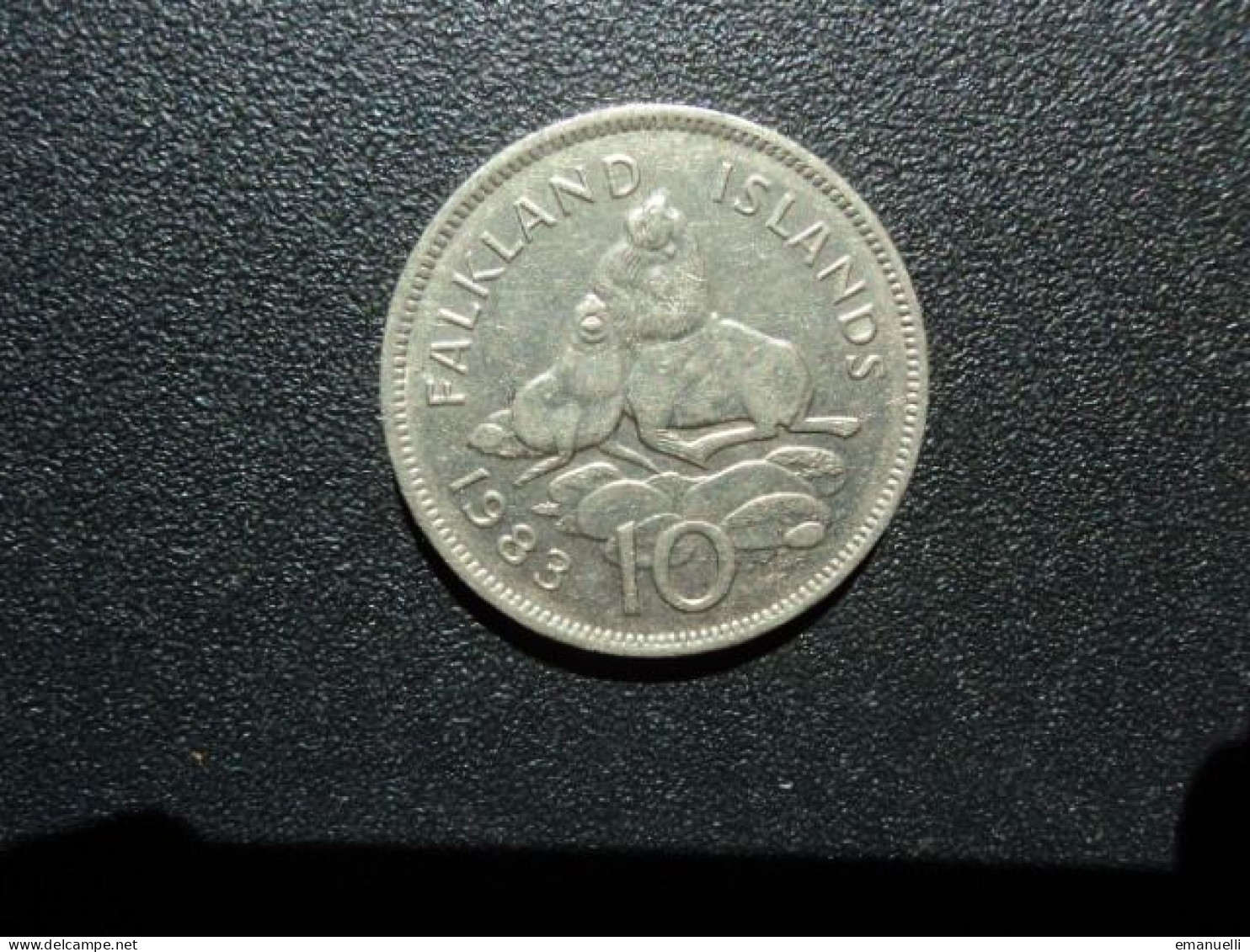 FALKLAND : 10 PENCE   1983    KM 5.1     SUP - Falkland