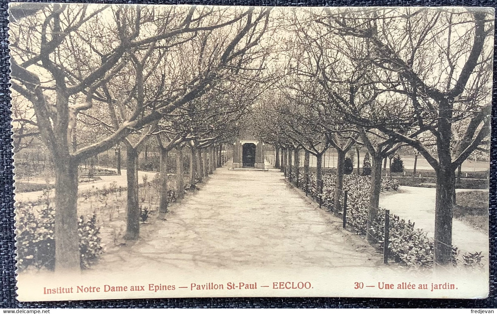 Eecloo - Institut Notre Dame Aux Epines - Pavillon St-Paul - Une Allée Au Jardin - Eeklo