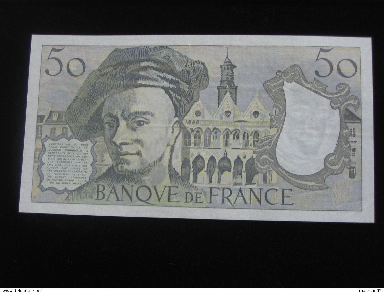 50 Francs QUENTIN DE LA TOUR 1979   **** EN ACHAT IMMEDIAT  **** - 50 F 1976-1992 ''Quentin De La Tour''