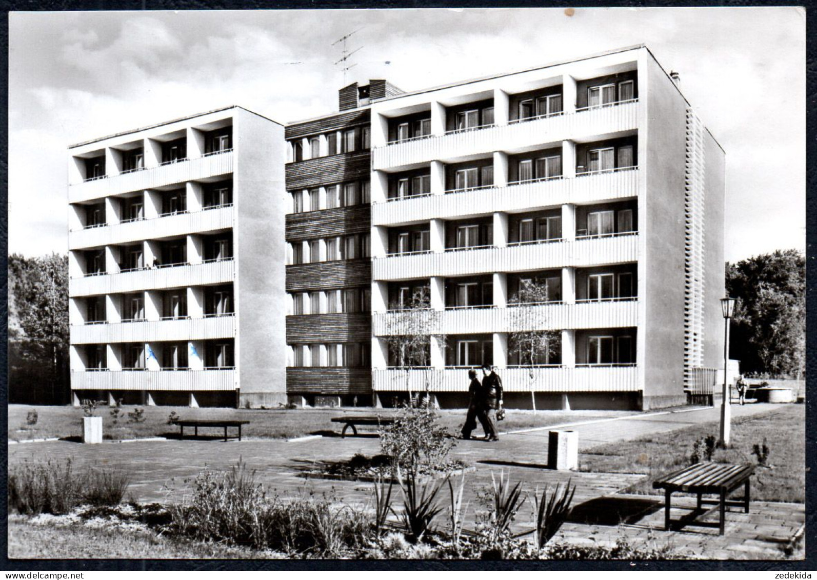 G3199 - Altenhof FDGB Heim Urlauberwohnheim - DDR Architektur Neubau Neubauten Großplatte - Verlag Bild Und Heimat Reich - Eberswalde