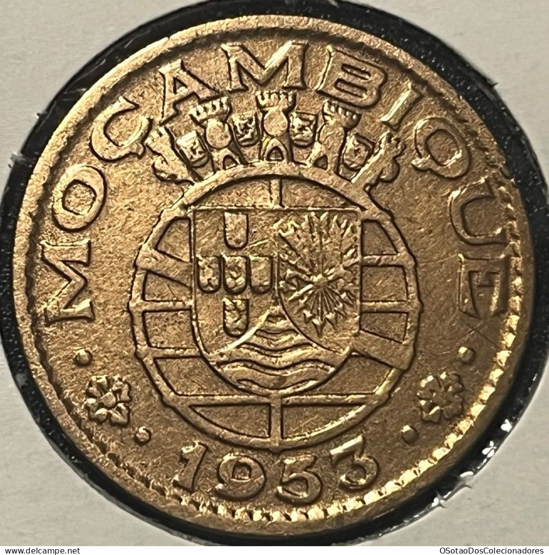 Moeda Moçambique Portugal - Coin Moçambique - 1 Escudo 1953 - MBC ++ - Mozambique