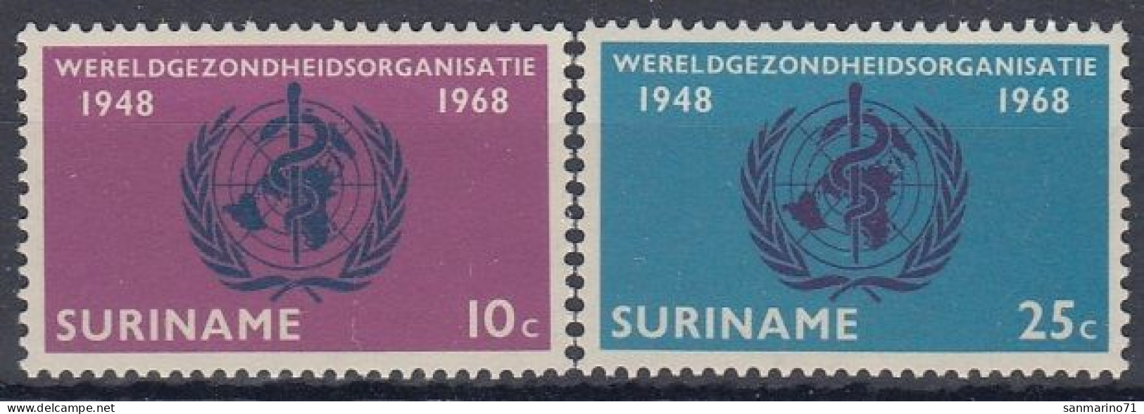 SURINAM 538-539,unused - OMS