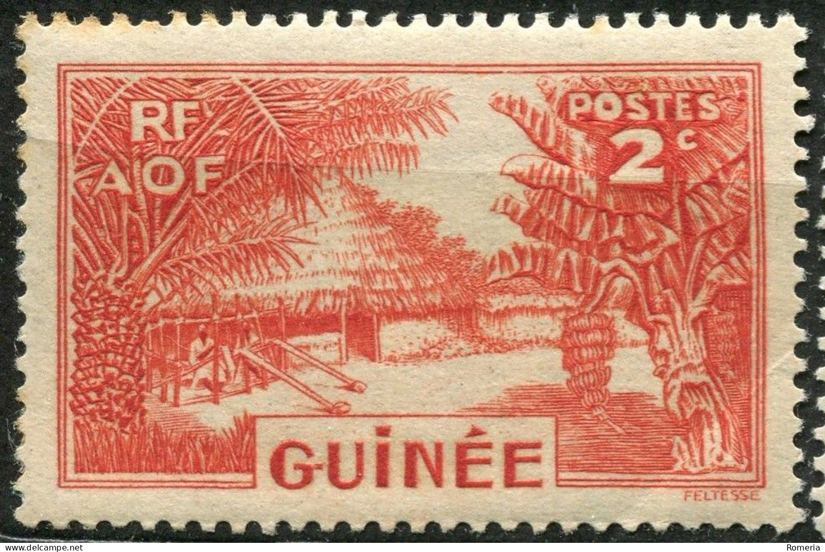 Guinée - 1913 -> 1938 - Lot timbres oblitérés et * TC - Nºs dans description