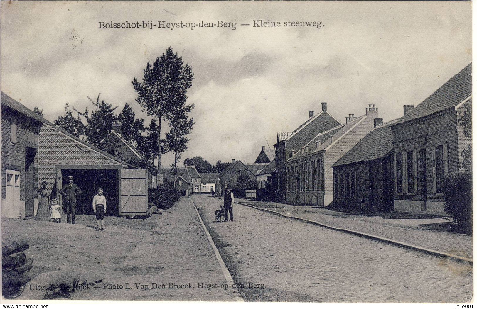 Booischot Heist-op-den-Berg Kleine Steenweg 1913 - Heist-op-den-Berg