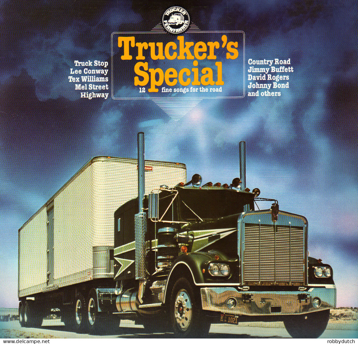 * LP *  TRUCKER'S SPECIAL - VARIOUS ARTISTS (Germany 1979 EX-) - Country & Folk