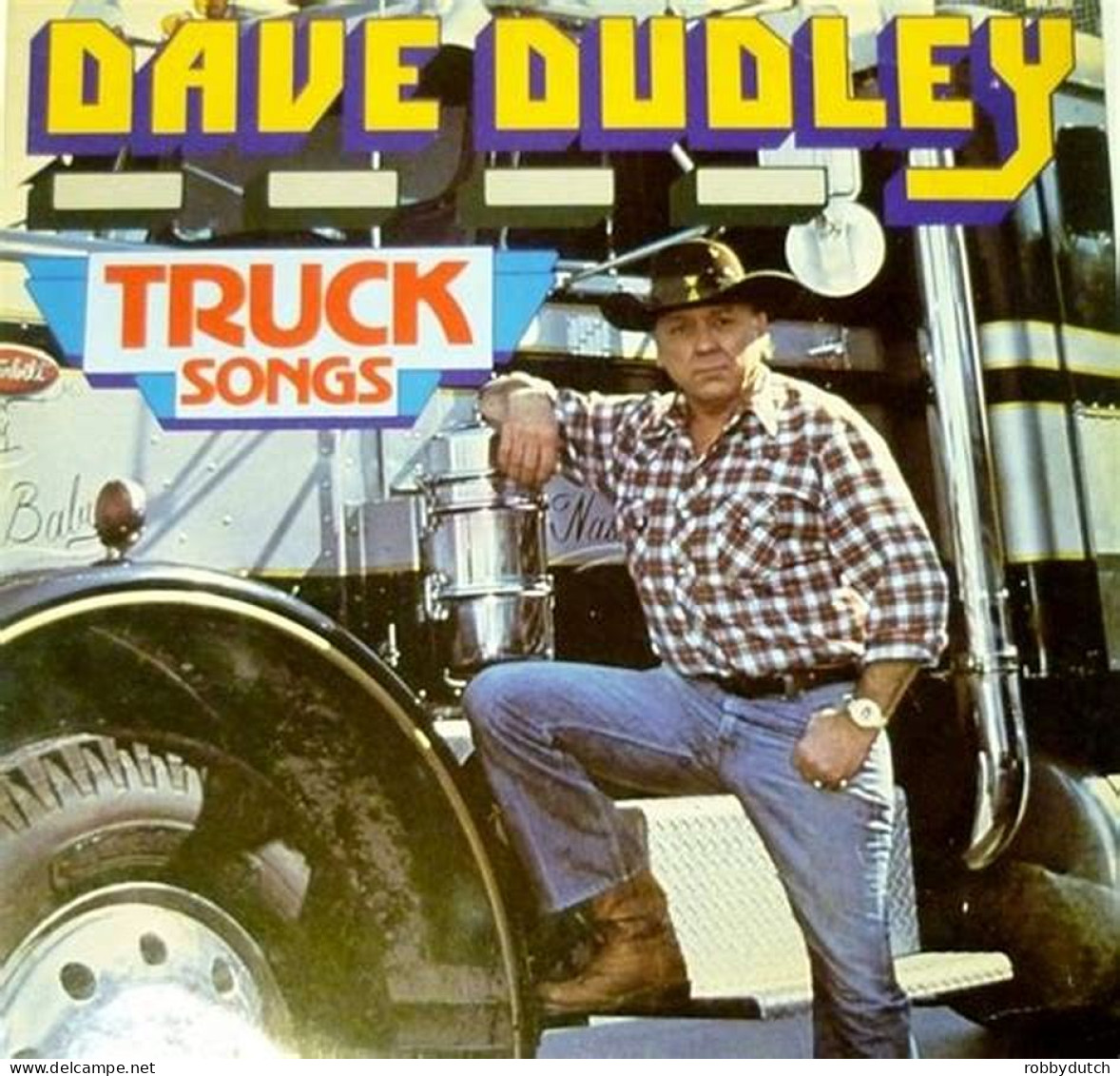 * LP * DAVE DUDLEY - TRUCK SONGS (Holland 1980) - Country & Folk