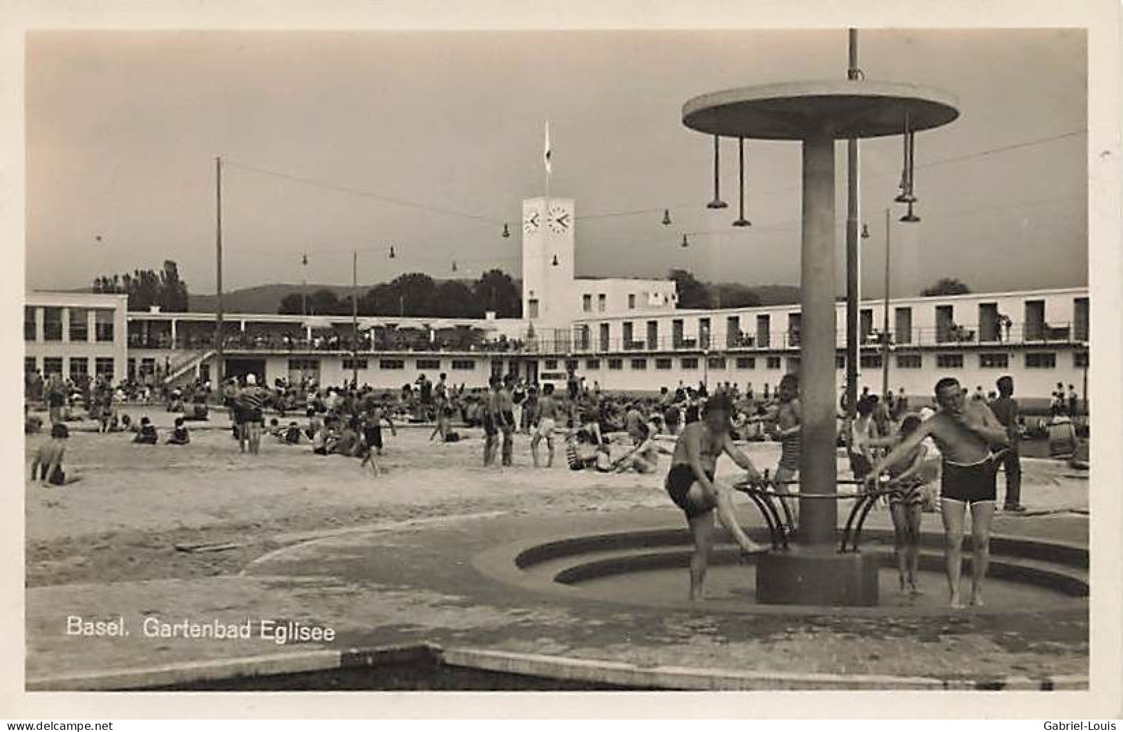 Basel Gartenbad Eglisee 1931 - Basel