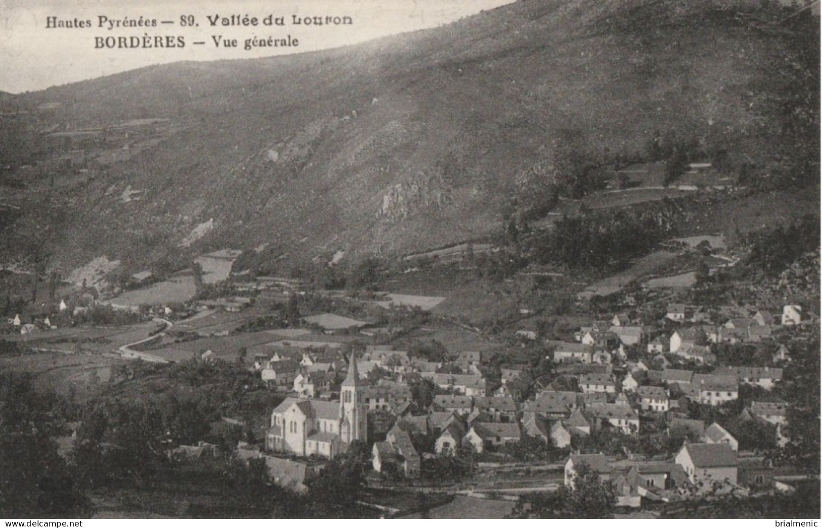 BORDERES  Vue Générale - Borderes Louron