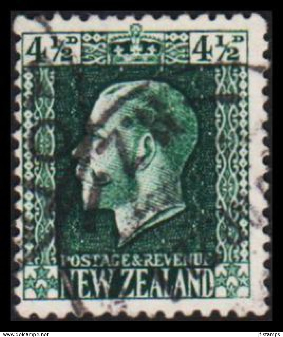 1915. New Zealand. Georg V 4½ D   (MICHEL 142) - JF533663 - Usati