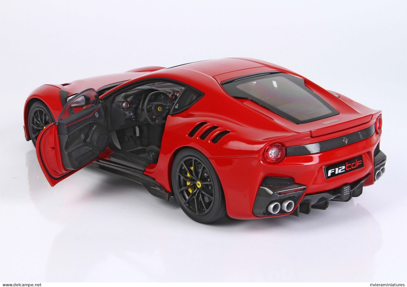 BBR - FERRARI F12 TDF 2016 - Rosso Corsa - DIE CAST - BBR182101-23 - 1/18 - Other & Unclassified