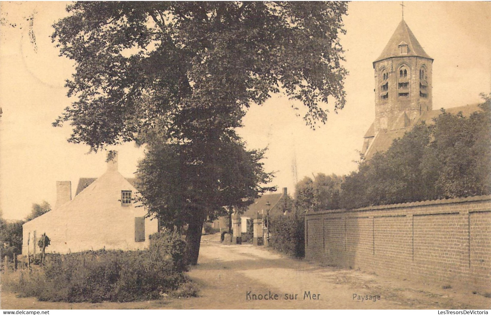 BELGIQUE - Knocke-sur-Mer - Paysage - Carte Postale Ancienne - Knokke