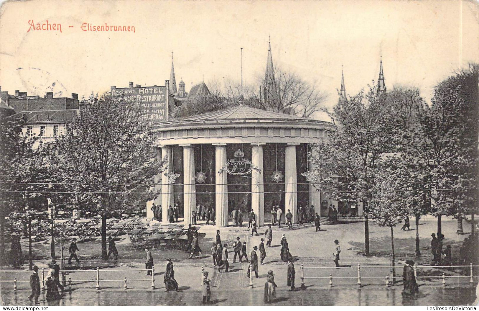 ALLEMAGNE - Aachen - Elisenbrunnen - Carte Postale Ancienne - Aachen