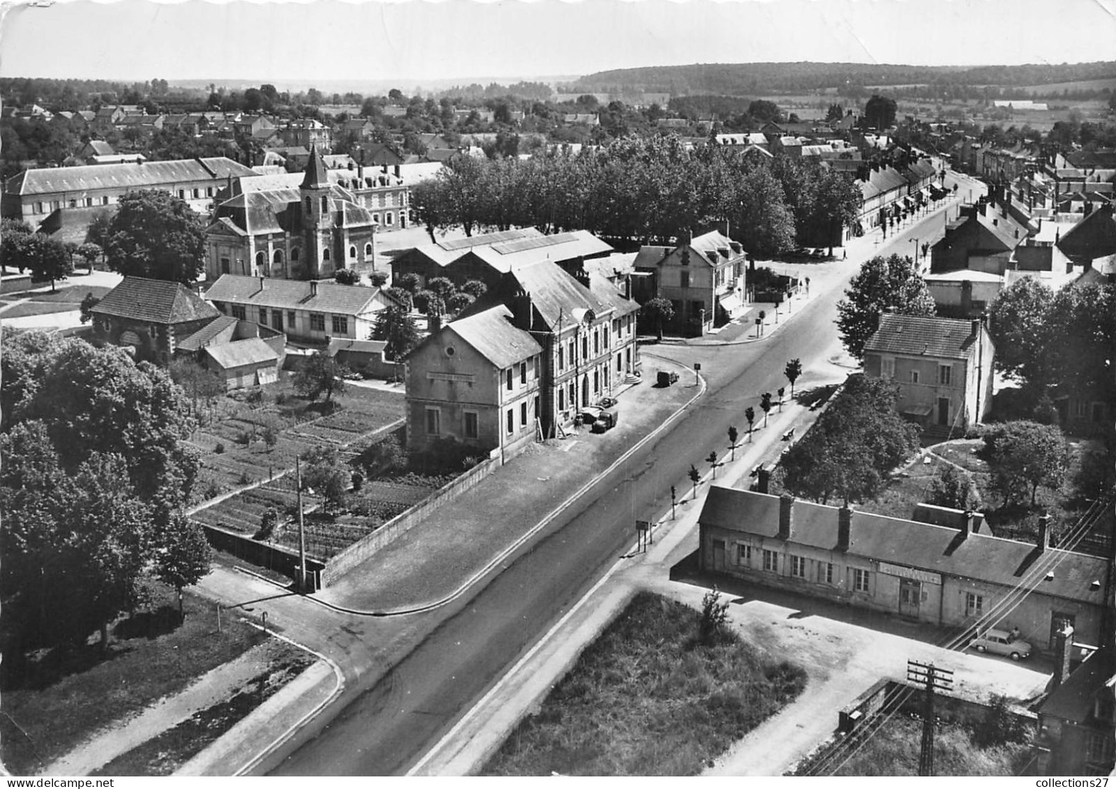 58-GUERIGNY-  VUE GENERALE DU CIEL - Guerigny