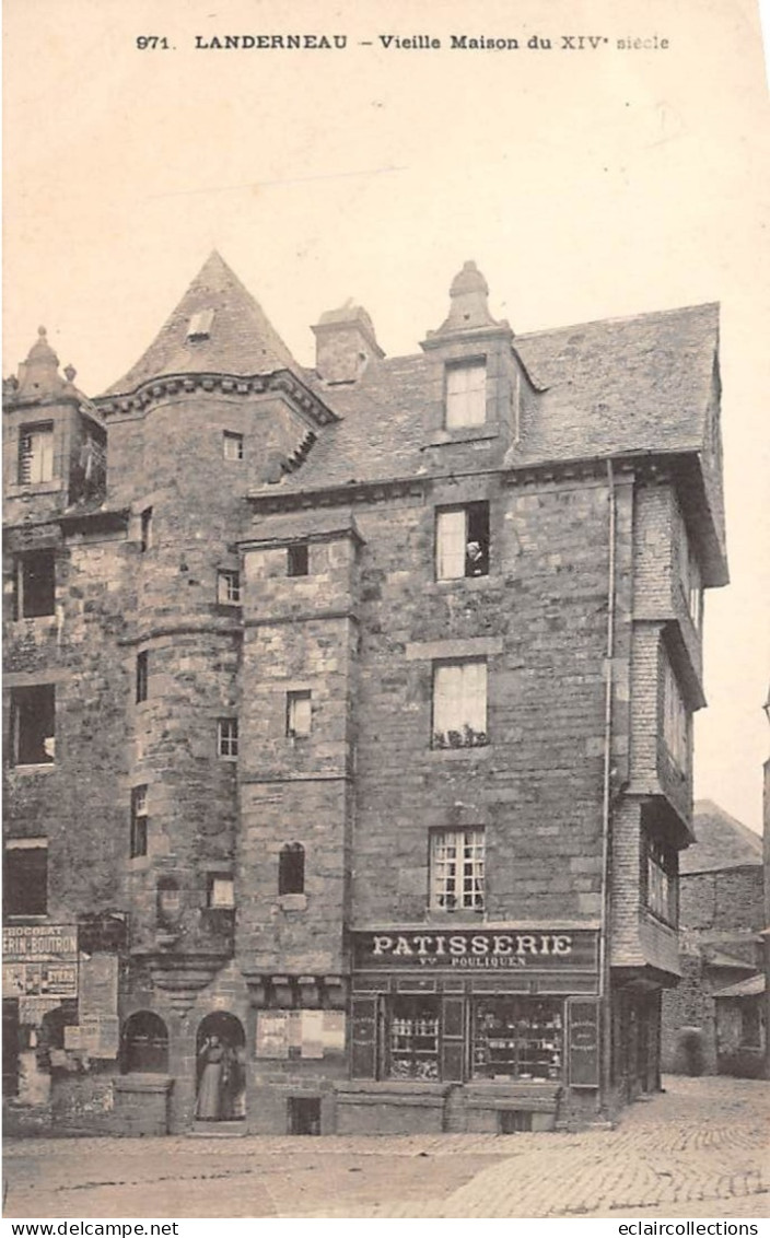 Landerneau            29          Maison Du XIV ème..   Patisserie    N° 971    ( Voir Scan) - Landerneau