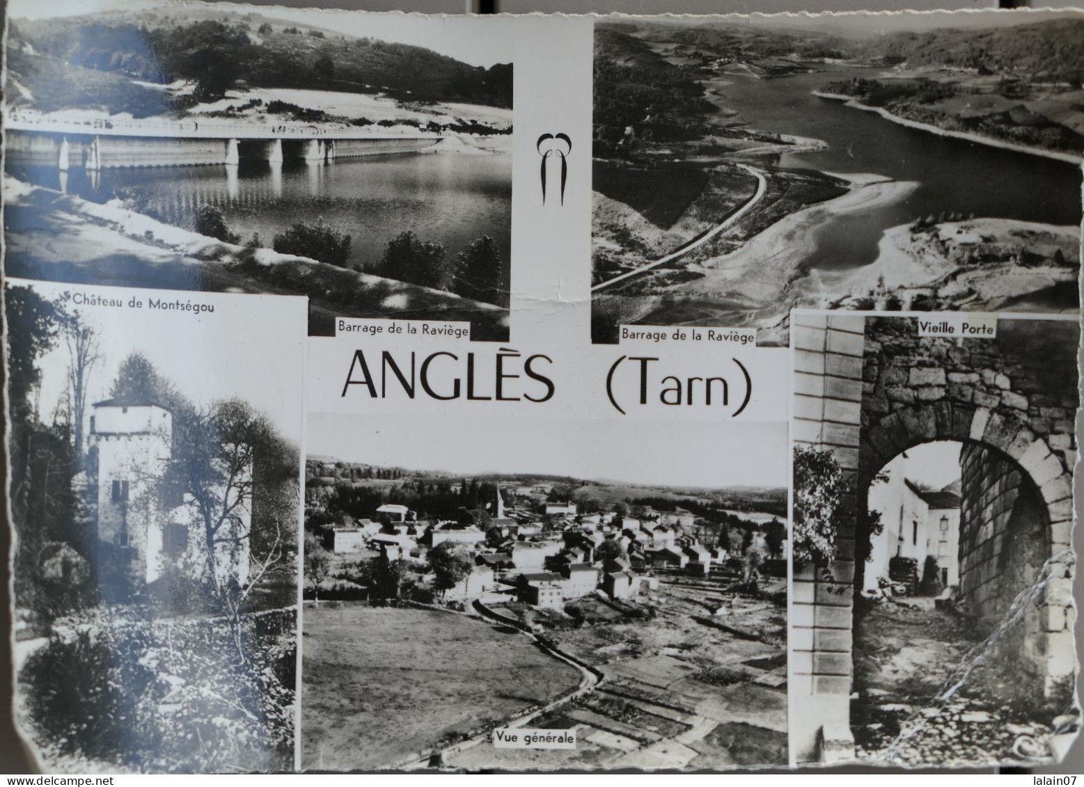 Carte Postale : 81 : ANGLES (Tarn) : Multivues, 5 Vues , éditeur CIM - Angles