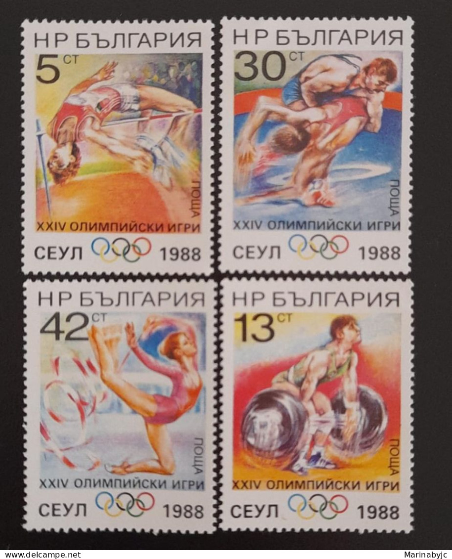 SL)  1988 BULGARIA OLYMPICS MNH - Autres & Non Classés