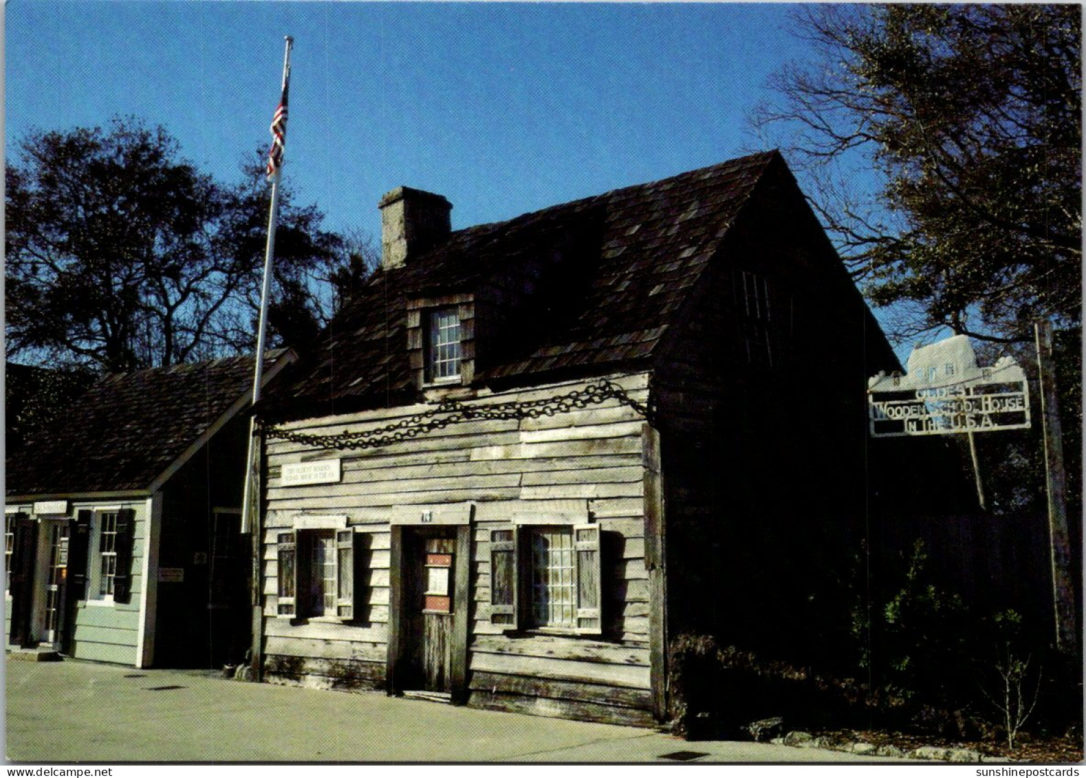 Florida St Augustine Oldest Wooden School House - St Augustine