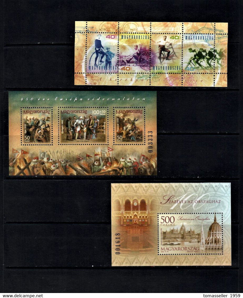 Hungary-2002 Full  Year Set - 25 Issues.MNH - Full Years