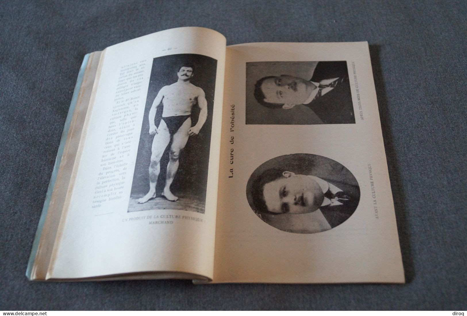 Comment On Devient Beau Et Fort,Albert Surier,complet 88 Pages,ancien,21 Cm. Sur 14 Cm. - Ginnastica