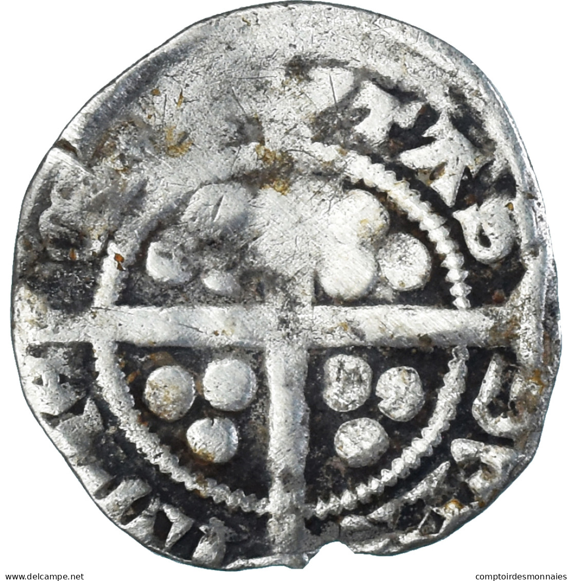 Monnaie, Grande-Bretagne, Edward I, II, III, Penny, Durham, TB, Argent - 1066-1485: Hochmittelalter