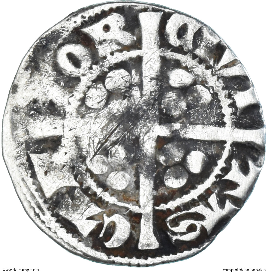 Monnaie, Grande-Bretagne, Edward I, II, III, Penny, Canterbury, TB+, Argent - 1066-1485 : Late Middle-Age