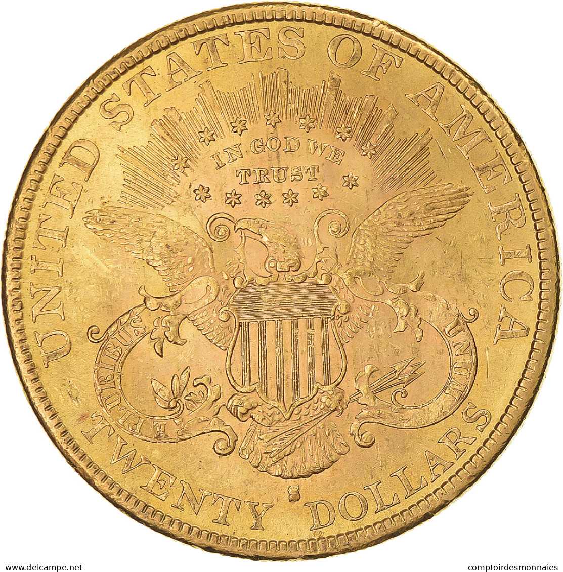 Monnaie, États-Unis, Liberty Head, $20, Double Eagle, 1892, U.S. Mint, San - 20$ - Double Eagles - 1877-1901: Coronet Head (Tête Couronnée)