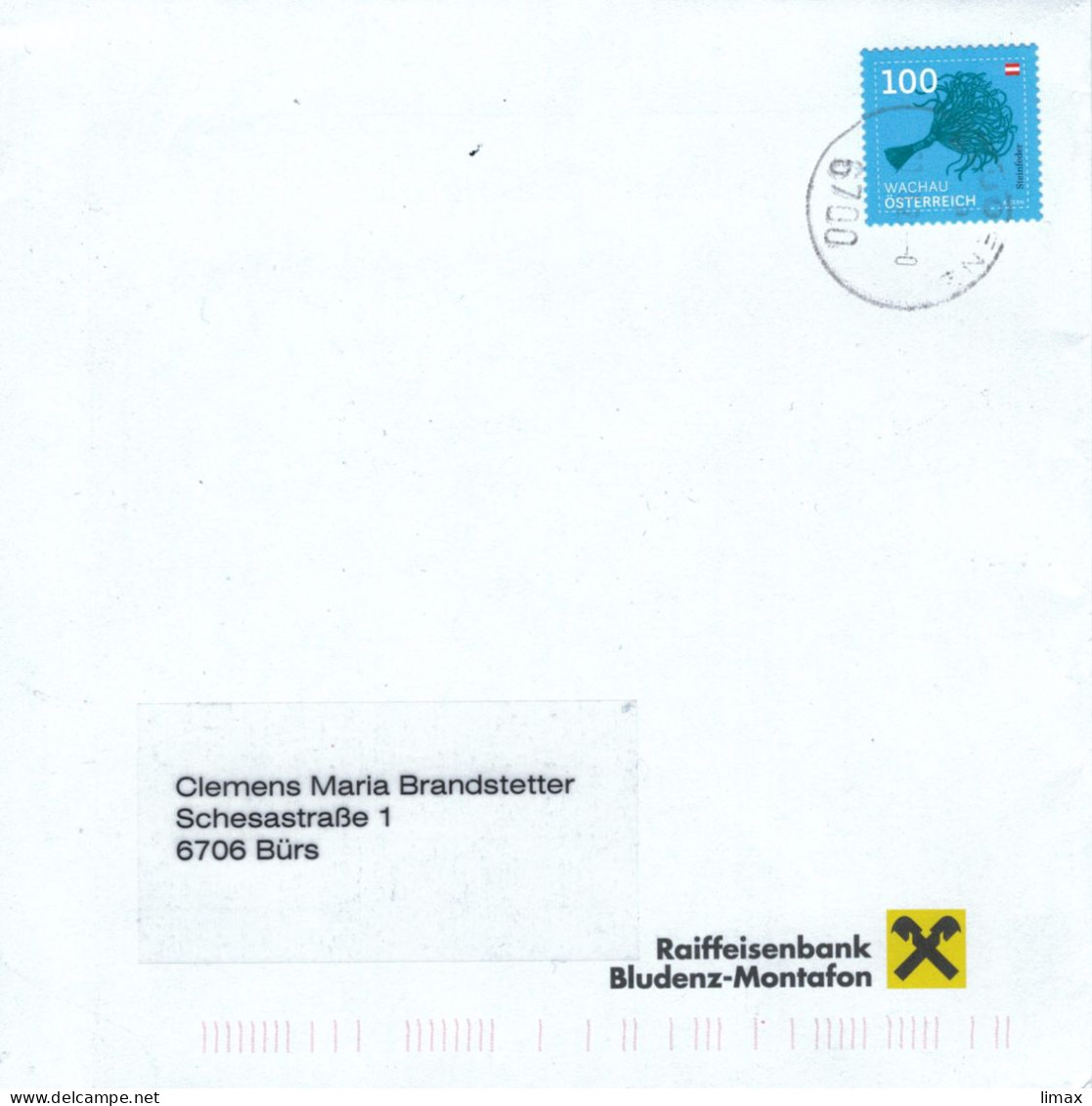 [A5] 6700 Bludenz 2023 - Wachau Steinfeder - Covers & Documents