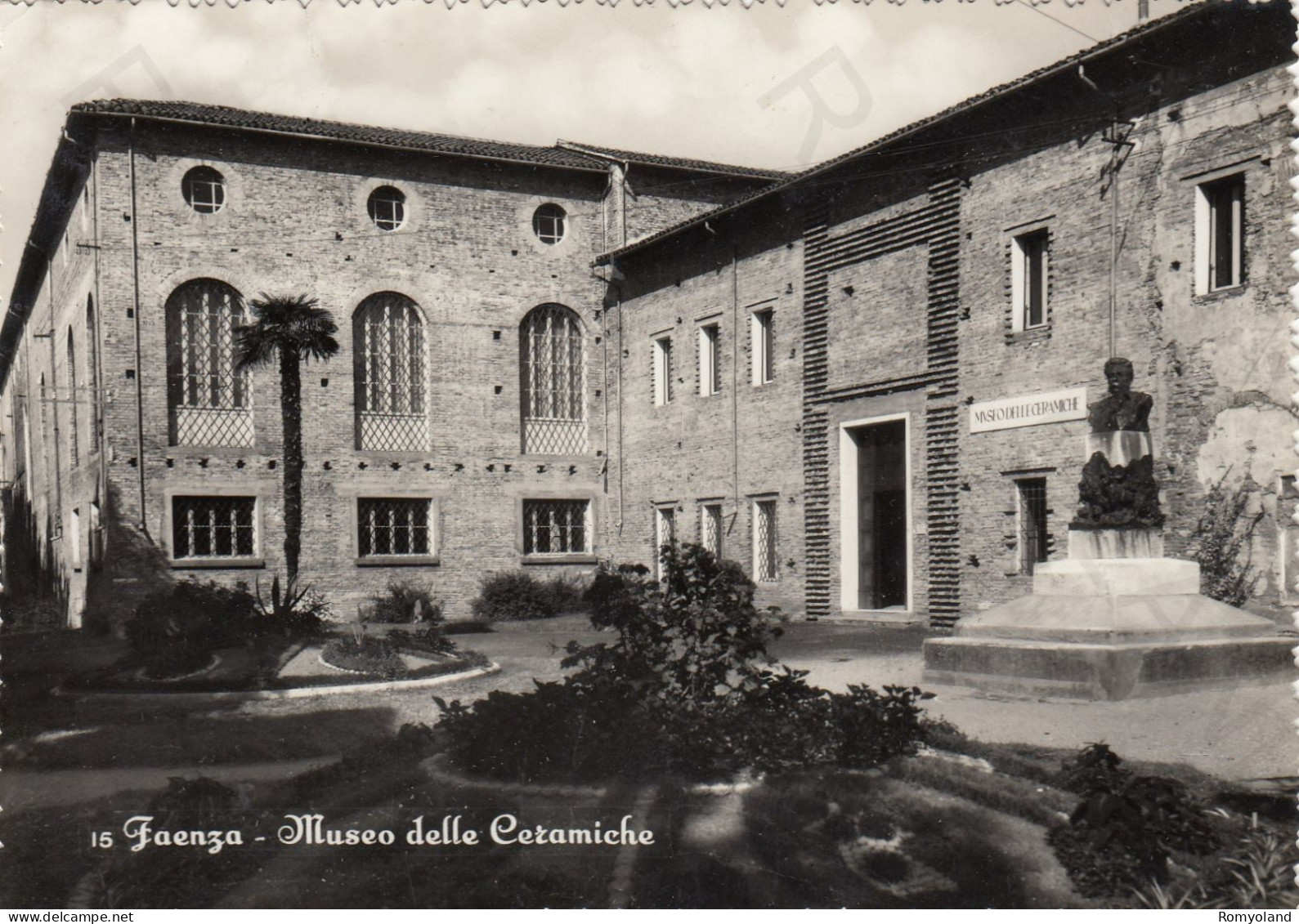 CARTOLINA  FAENZA,EMILIA ROMAGNA-MUSEO DELLE CERAMICHE-STORIA,MEMORIA,CULTURA,RELIGIONE,BELLA ITALIA,NON VIAGGIATA - Faenza