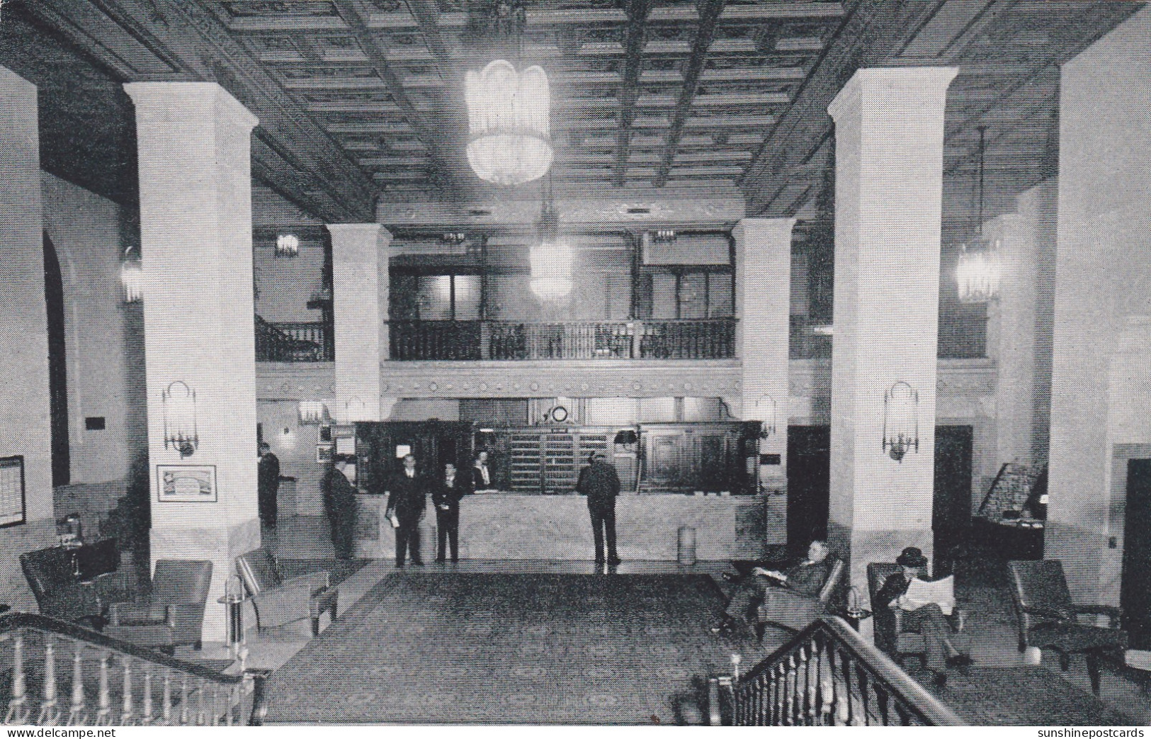 Florida Jacksonville Hotel Roosevelt Main Lobby - Jacksonville