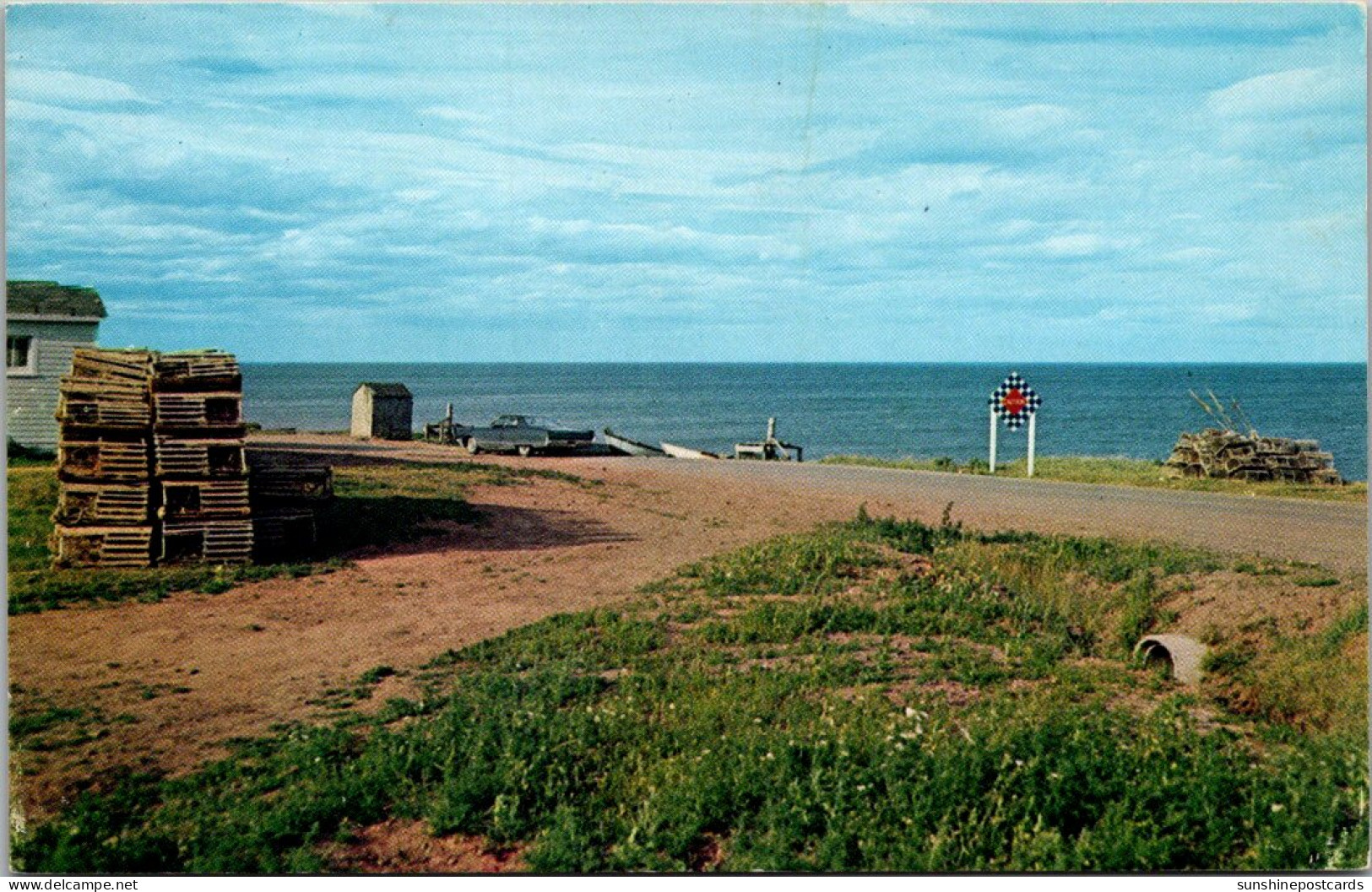 Canadav New Brunswick Pigeon Hill "End Of The Road" - St. John