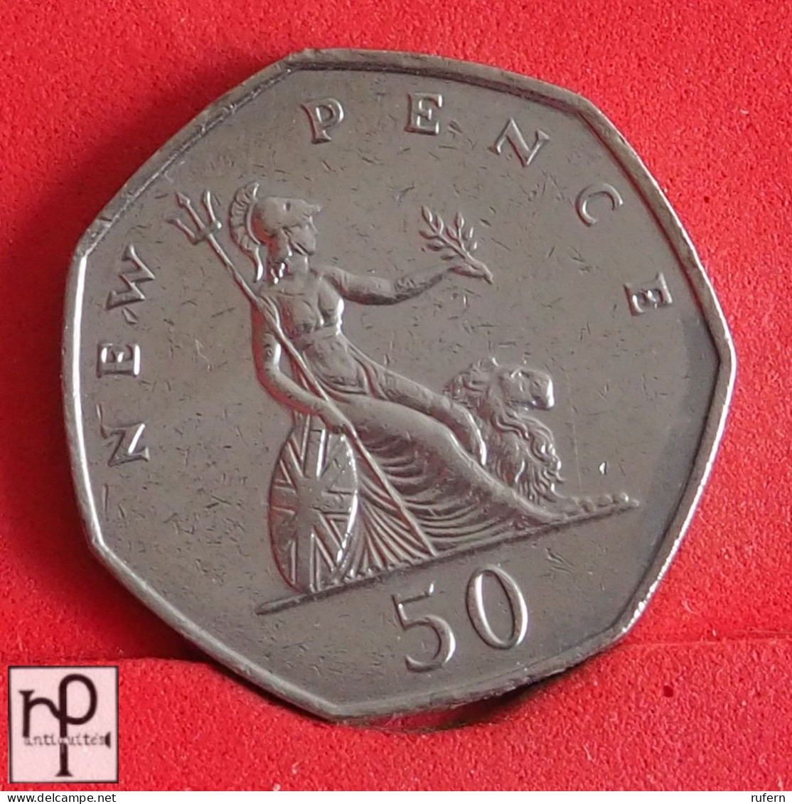 GREAT BRITAIN 50 PENCE 1970 -    KM# 913 - (Nº55113) - 50 Pence