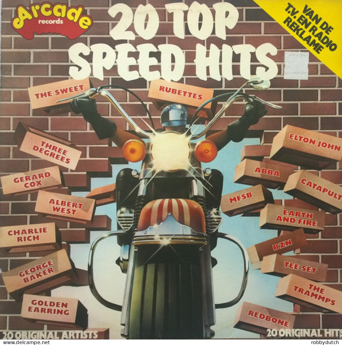 * LP *  20 TOP SPEED HITS - REDBONE / ABBA / TEE-SET / BOJOURA / SWEET / ELTON JOHN A.o. - Compilaciones