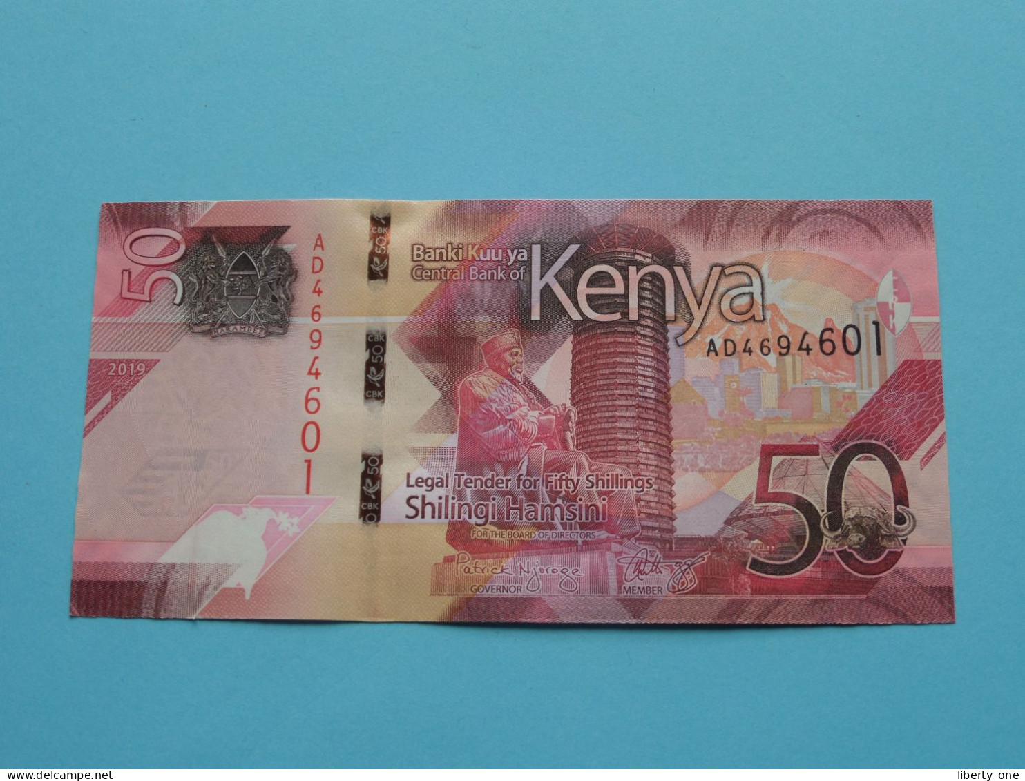 50 Shilingi Hamsini ( 2019 ) KENYA ( For Grade, Please See Photo ) UNC ! - Kenia