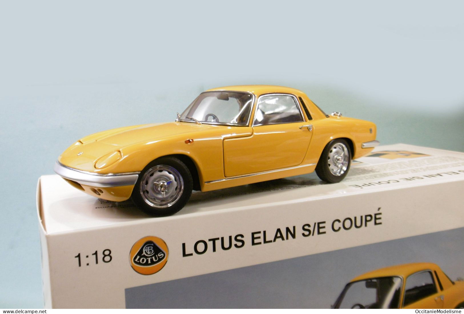 Autoart - LOTUS ELAN S/E S3 Coupé Jaune Réf. 75352 BO 1/18 - AutoArt