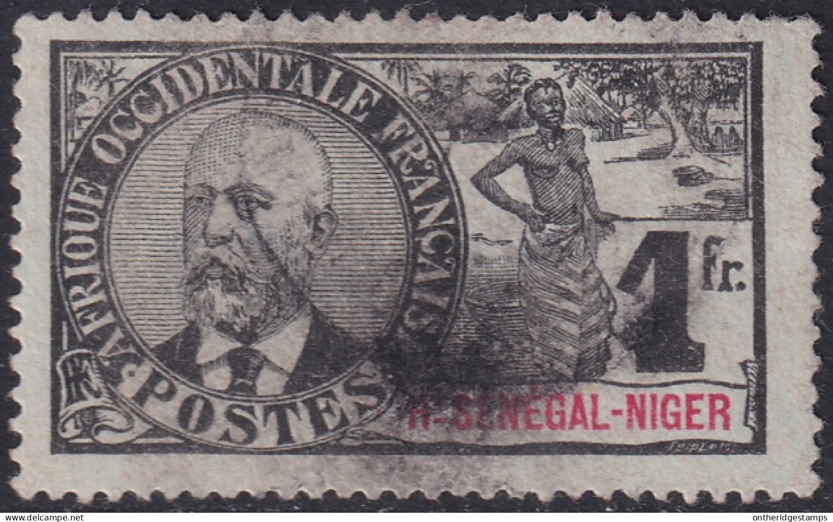 Upper Senegal & Niger 1906 Sc 15 Haut Sénégal-Niger Yt 15 Used Some Thins - Ungebraucht