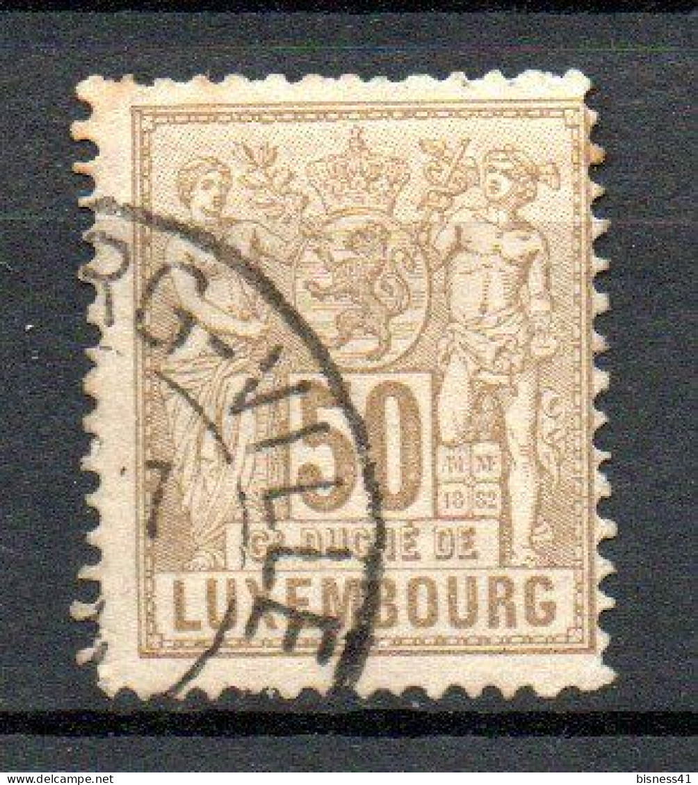 Col33 Luxembourg 1882 N° 56 Oblitéré  Cote : 5,00 € - 1882 Allegory