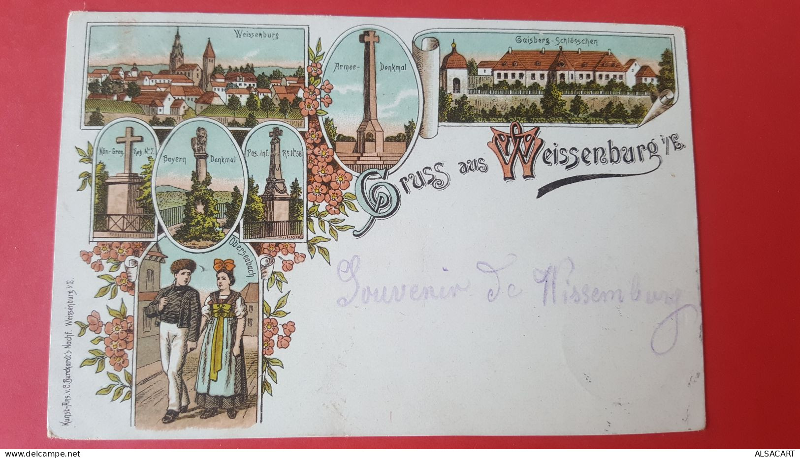 Gruss Aus Wissembourg 1897 - Wissembourg