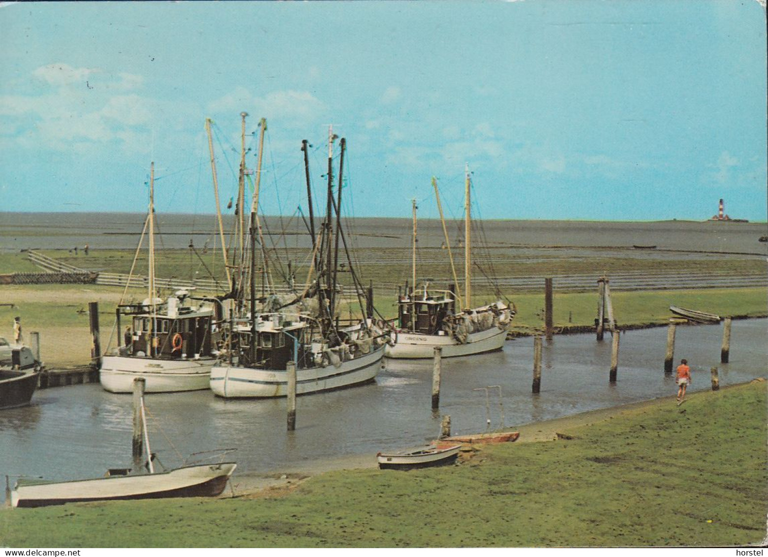 D-25881 Tümlauer-Koog - Fischereihafen - Krabbenkutter - Westerhever-Leuchtturm - Lighthouse - Nice Stamp - St. Peter-Ording