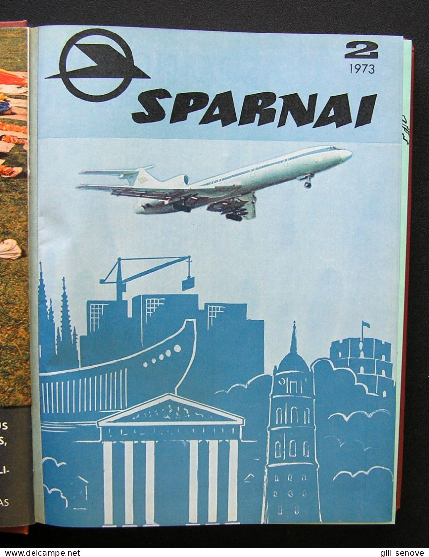 Lithuanian Magazine / Sparnai 1973-1976 Complete - Aviación