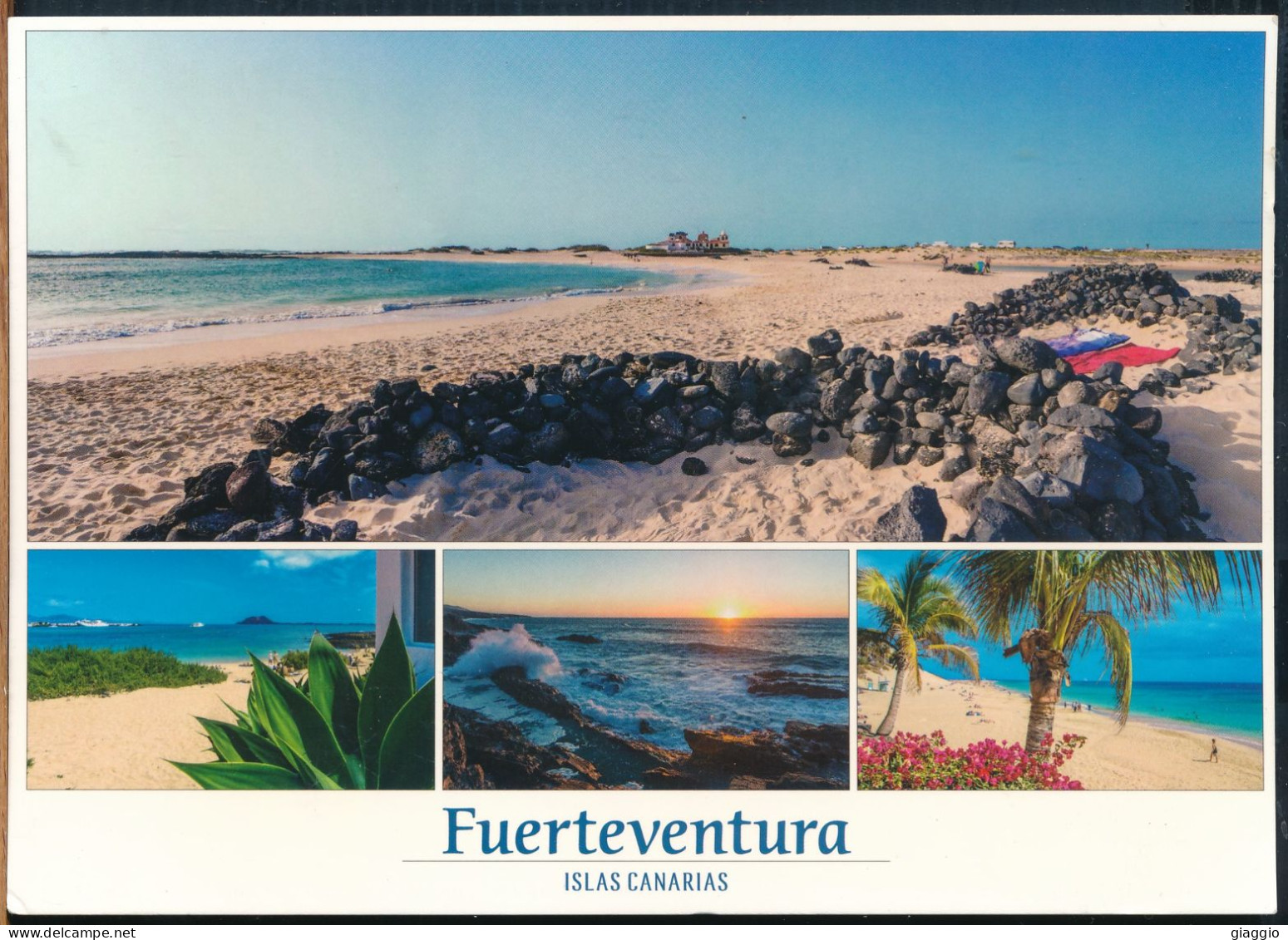 °°° GF734 - SPAIN - FUERTEVENTURA - VIEWS - 2017 With Stamps °°° - Fuerteventura