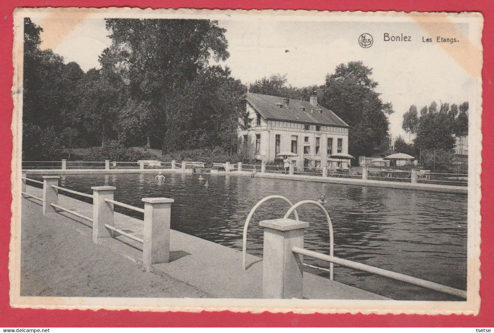 Bonlez - Les Etangs / Auberge Des Etangs - 1948  ( Voir Verso Publicitaire ) - Chaumont-Gistoux